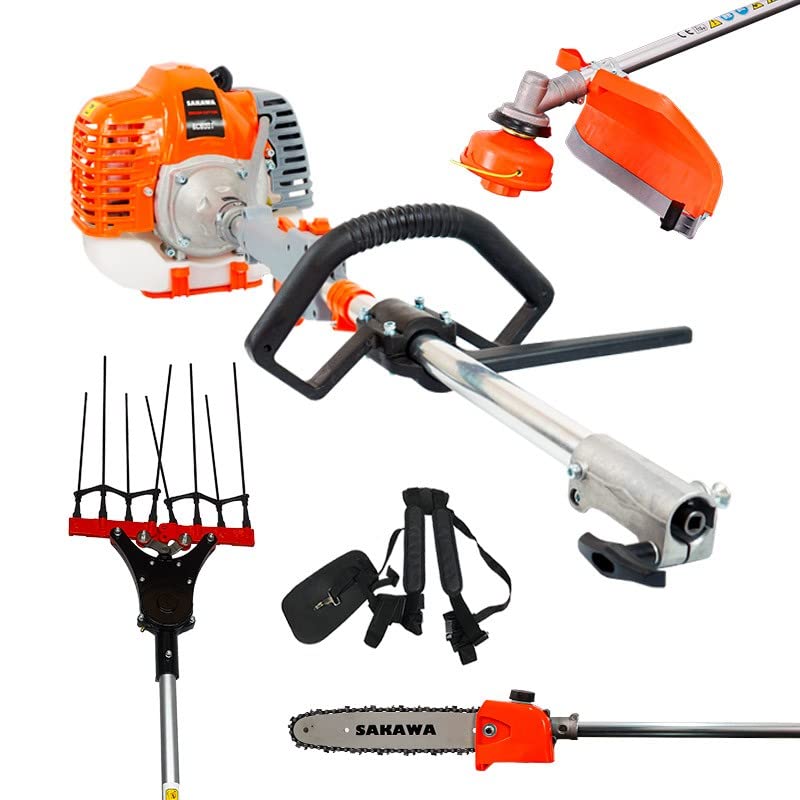 SAKAWA Multifunción Accesorios de Gasolina 52,7cc