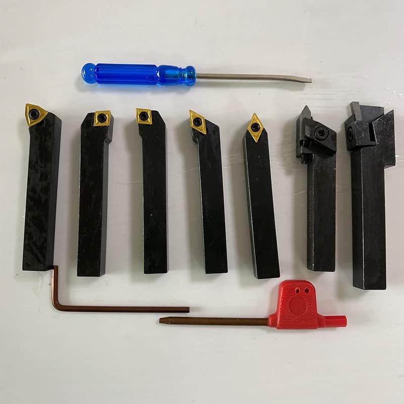 Mini Lathe Tools 7Pcs Lathe Cutter Set Lathe Tool Holder Metal Turning Tool for Sales