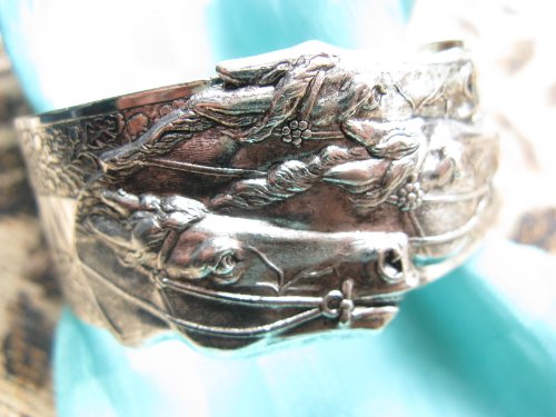 Horse Bracelet Derby Cuff Equestrian Bracelet Unisex Adjustable Silver Cuff #TOP2
