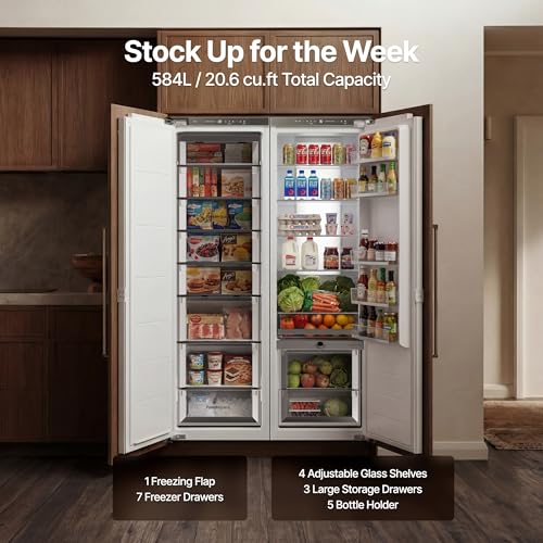 built in refrigerator smart 1001
