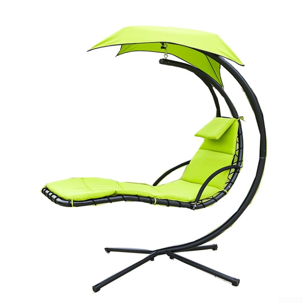 Copertura di ricambio per sedia da salotto sospesa e ombrellone in tessuto per chaise longue curve, portico, altalena, impermeabile, con corde di ancoraggio sicure, lavabile in lavatrice