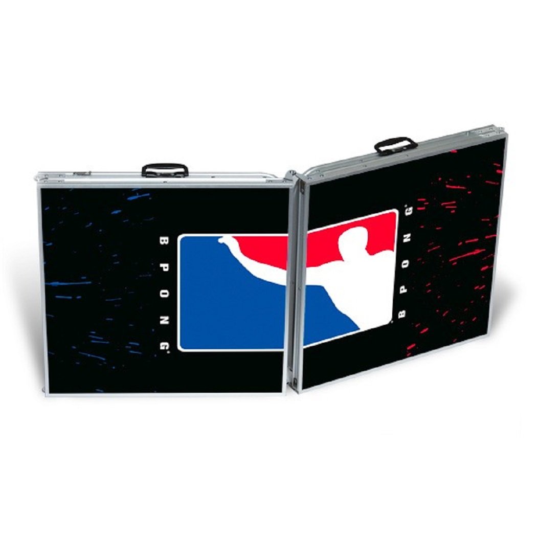 Amazon | bpong-splatter-edition-beer-pong-table-8-ft-aluminum