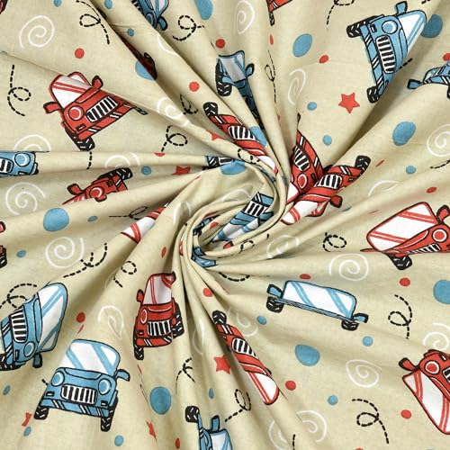 Image of Mafatlal Coo Coo Pure Cotton Kids Bedsheets for Single Size Bed with 1 Pillow Cover, 144 TC (228x152 cm) - Lightweight, Fun & Durable | Beechnut, for Boys & Girls