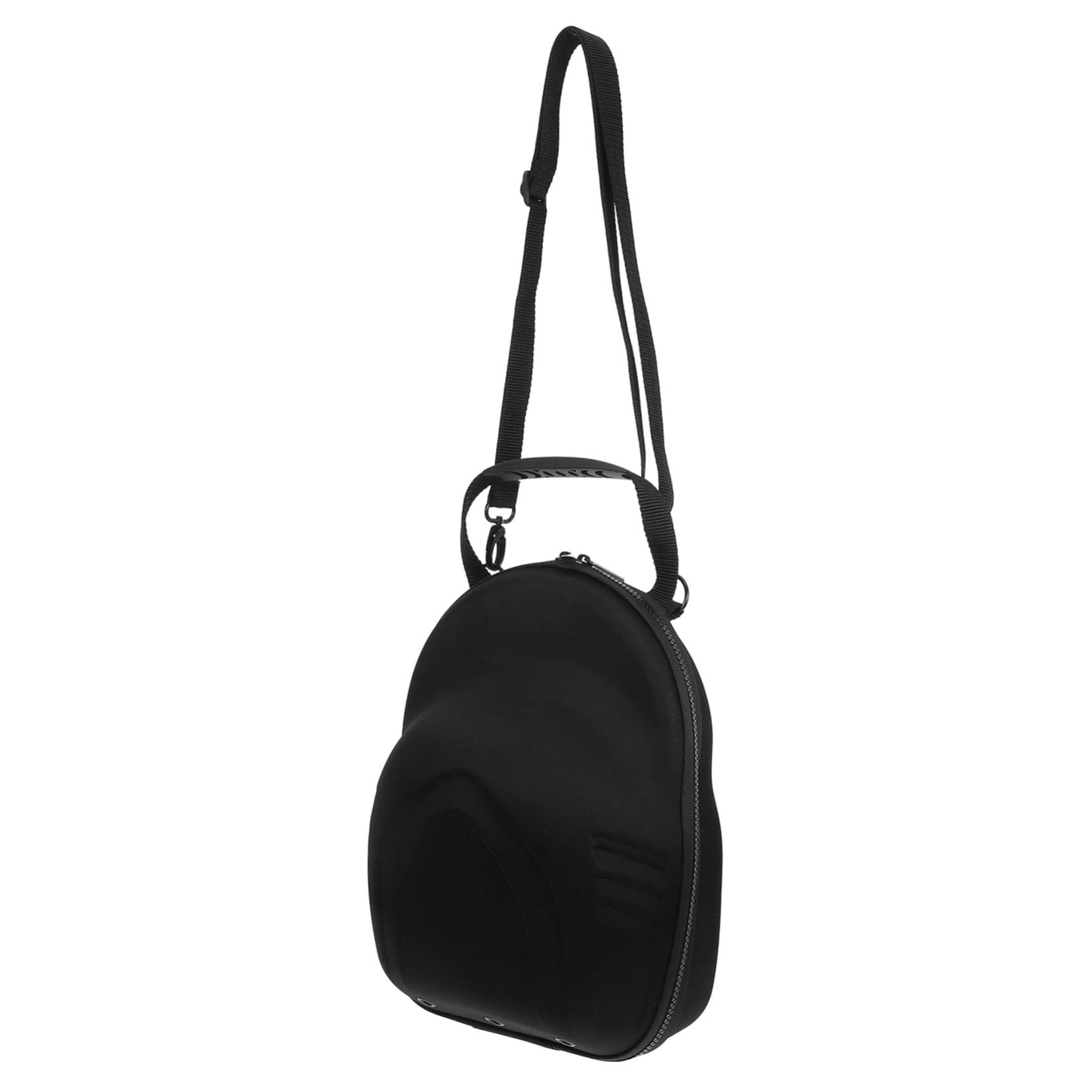 Estuche para Guardar Sombreros de Eva, Organizador de Gorras de Béisbol con Asa y Correa Ajustable, Adecuado para Viaje y Uso Diario