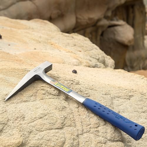Estwing Rock Pick - Martelo geológico de 650 ml com ponta pontiaguda e aderência de redução de choqu