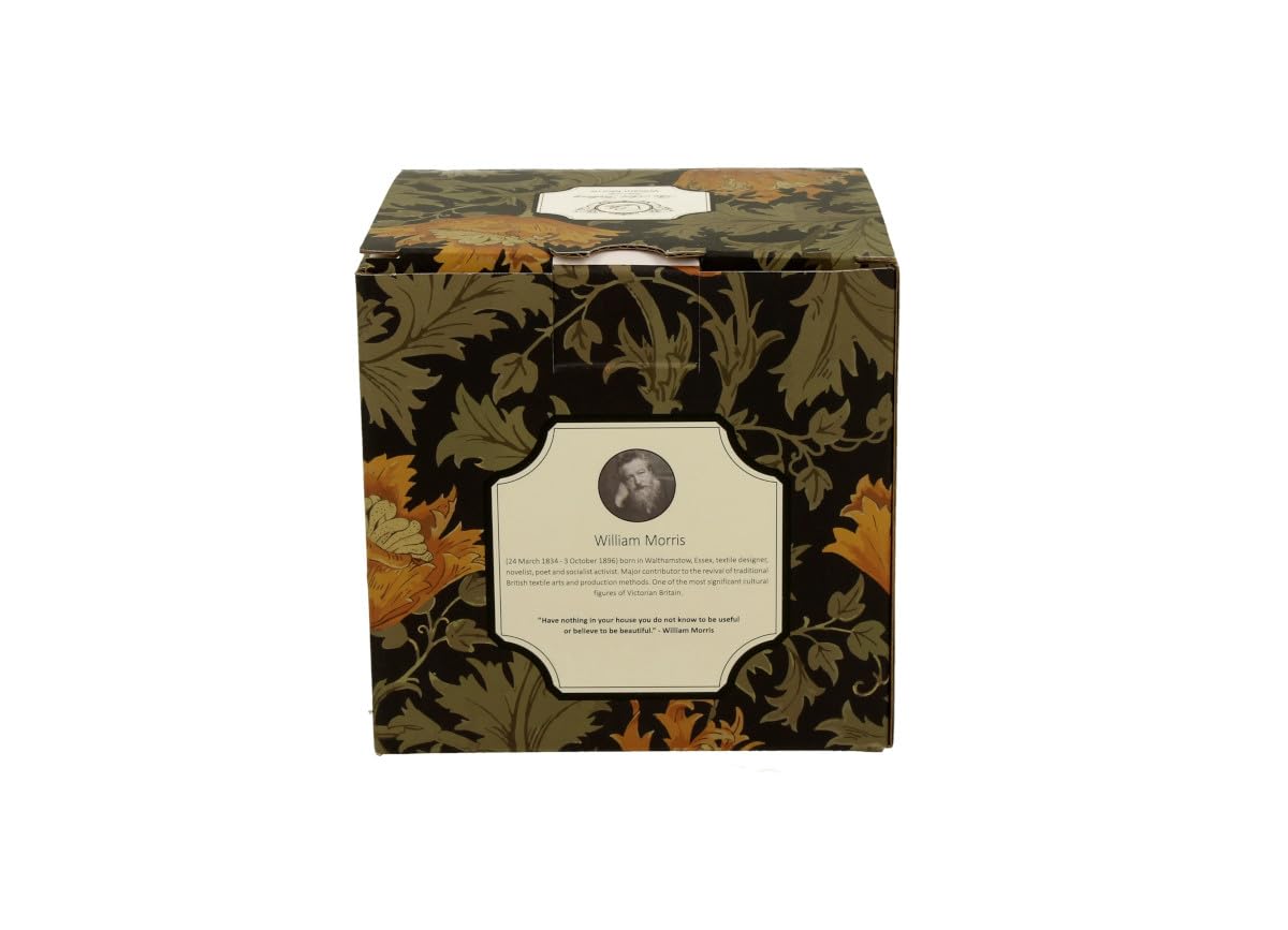 Tazza Duo Collezione William Morris Crisantemo 380 Ml | New Bone China | Regalo In Scatola Decorata | Microonde E Lavastoviglie - 2