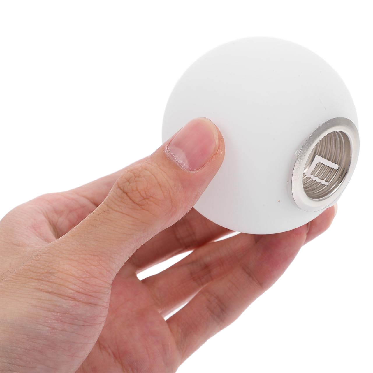 Amosfun 2 Pz Illuminazione Sfera di Vetro Ombra G9 Moderno Paralume di Vetro Sfera Paralume Copertura Accessori Per Pendente Lampade Da Parete Bianco 60mm