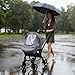 Baby Car Seat Rain Cover, Waterproof Carseat Cover with Transparent Window, Breathable Infant Car Seat Weather Shield for Girls Boys, Anti-Collapse Canopy Covers for Doona