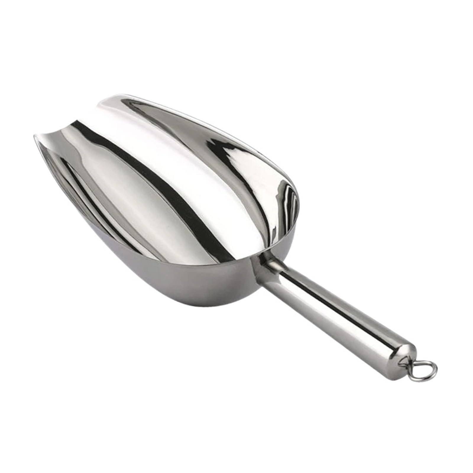 Edelstahl Eisschaufel Schaufel, 1 stücke multifunktionale Edelstahl Bar Eis Scoop Schaufel Lebensmittel Tee Zucker Scoop for Supermarkt Bar(10oz)