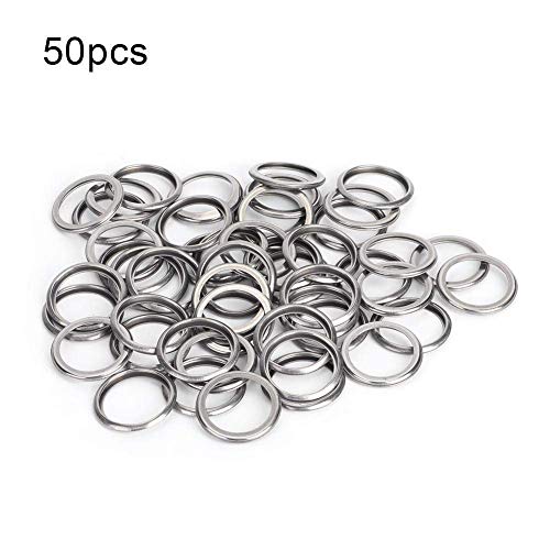 50Pcs Oil Crush Washers/Drain Plug Gaskets, M20 Oil Drain Plug Washer Seals Gaskets Rings 11126-Aa000, Fit For Subaru Dorman #TOP1