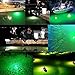 SAN`S LUBOV Submersible LED fishing Lights-12V 130W IP68 Waterproof Outdoors Underwater Dock Night Fishing Light - Lure Bait Finder Fish Attractor to Attract & Catch More Crappie, Shrimp and Squid etc