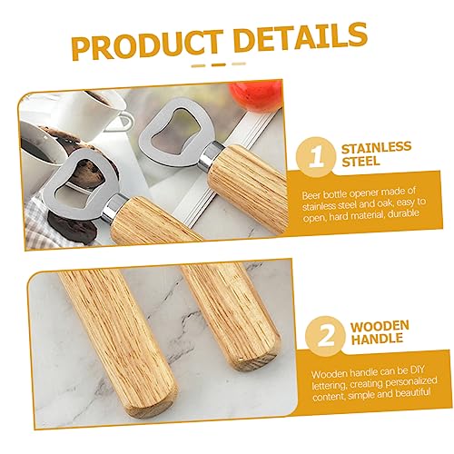 Ouvre-bouteilles acier inoxydable TOPBATHY lot de 10 décapsuleurs de bar