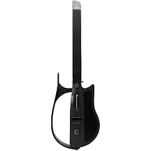 Luocute Stringless Smart Guitar, Portable Foldable with Real Time Chord Light Indicator and App Control, Built in Smart Tuner and Speakers, for Beginners and Outdoor Performance