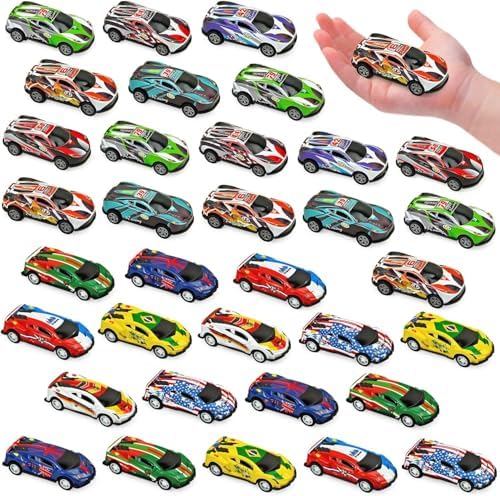 ANVIE & ABEER 30 Pcs of Mini Metal Cars for Kids Age 2 3 4 5 6 7 8 Best ...