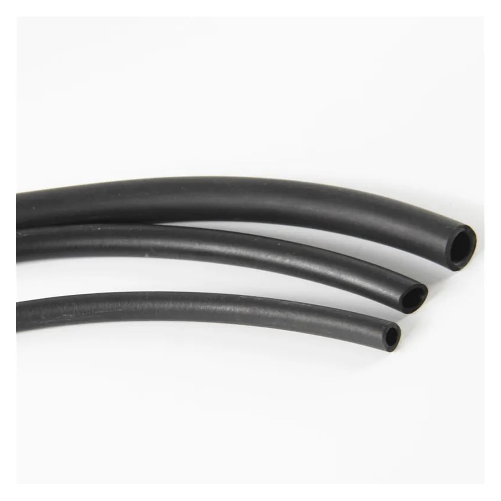 Durite pour Essence Tube de carburant en caoutchouc nitrile noir, tuyau flexible de conduite d'essence, de diesel, d'huile NBR, tube souple, résistant à l'huile, à l'usure, aux acides et aux alcalis(1