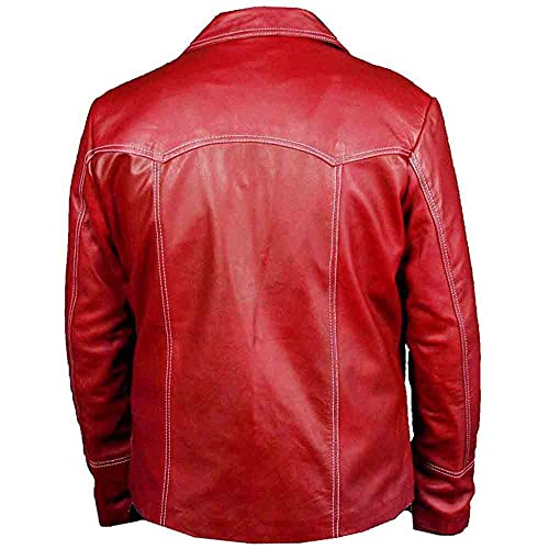 Tyler Durden Fight Club Leather Jacket2
