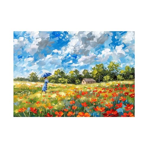 Impression sur toile de qualité supérieure tableau paysage 80x120cm