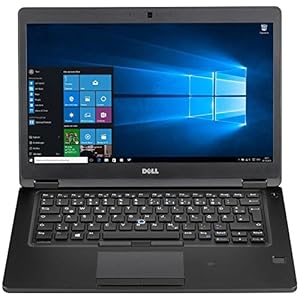 Dell Latitude 5480 Business Laptop, 14 Inch HD, Intel Core 7th Generation i5-7300U, 8GB DDR4, 256GB SSD, Webcam, Windows 10 Pro (Renewed)
