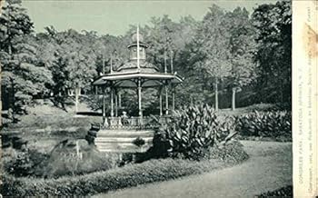 Congress Park Saratoga Springs, New York NY Original Antique Postcard
