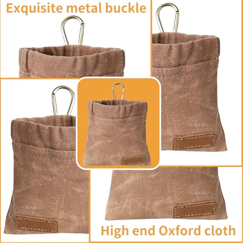 SOGHO Hunde Leckerlitasche,2 Stück 12cm*12cm Leckerlitasche Für Hunde,Futterbeutel,Leckerlibeutel Für Hunde,Leckerlitasche,Futterbeutel Hund Leckerli-Taschen Für Welpen Zum Hundetraining