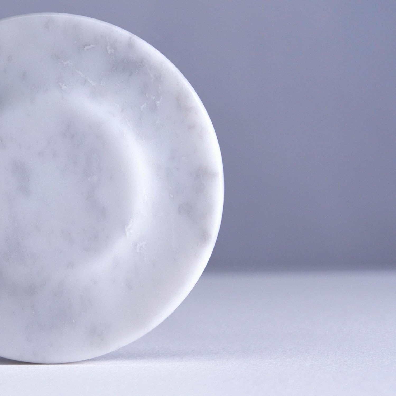 EINOVA Classic Stone - Cargador inalámbrico de mármol diseñado en Italia, almohadilla de carga inalámbrica, cable USB-C integrado de 6 pies, smartphones, auriculares inalámbricos, relojes inteligentes