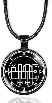 Haagenti Sigil Necklace, Goetic Demon Left Hand Path Pendant, Satanic Demonic Demonology Occult Ritual Jewelry, Seal of Haagenti, Ars Goetia Lesser Key of King Solomon