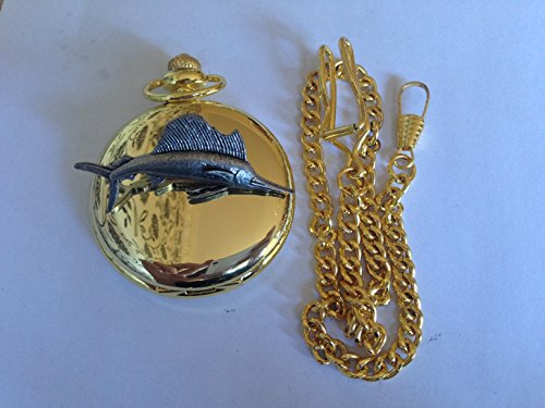 Montre de poche gousset en étain poli F13 Sailfish de Sheffield avec son coffret