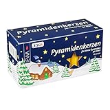 50 Honey 14mm diameter German Christmas Pyramid Candles Made in Germany