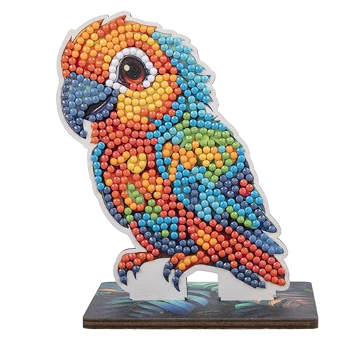 CRYSTAL ART Parrot Wildlife Buddies Kit Craft Buddy