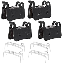 Bike Disc Brake Pads Black Semi-Metal Resin Brake Pad Cycling Accessories for M956 M596 M595 M775 M535 M975 HB870 HB875 HB1004 Pair Brake Pads