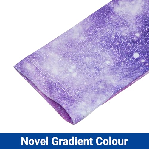 JiAmy Gymnastikanzug Mädchen, Turnanzug Turnshorts Haarband Set Turnanzug Leotard Set für 3-12 Jahre