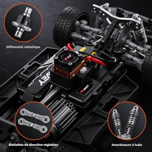 Voiture Télécommandée Adulte Brushless 1/12 Pour Remote Control Rally Car – vue 5