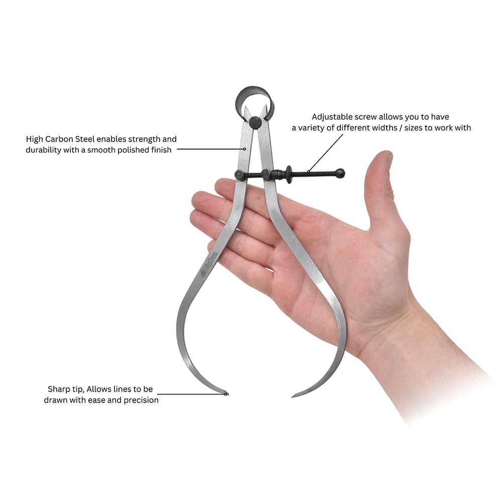 Big Horn 8-Inch Outside Caliper - Precision Measurement -4 Big Horn 8-Inch Outside Caliper - Precision Measurement -4
