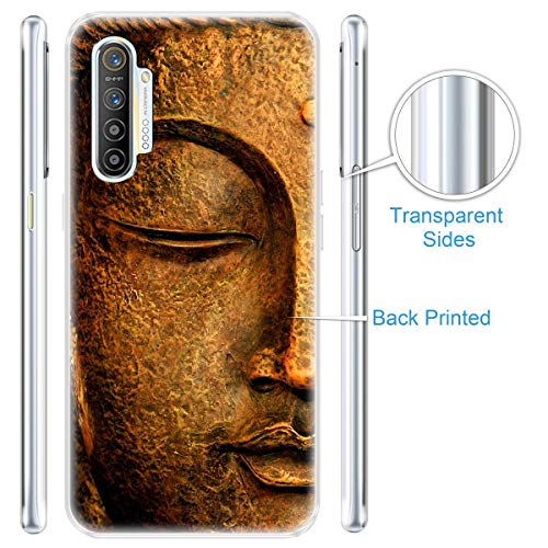 Image of Fashionury inchBUDDHA'S Meditation Designer Printed Shock Proof Soft Silicon Back Cover for Realme XT