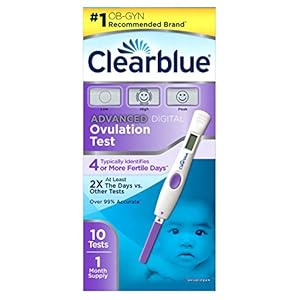 Clearblue Advanced Digital Ovulation Test, 10 Ovulation Tests