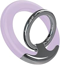 Amayo - Mobile Phone Ring Holder for Magsafe, Mobile Phone Finger Holder Grip Magnetic Finger Holder Smartphone Ring Holder Stand for iPhone Series 14 Pro Max, 13, 15 Accessories for Magsafe