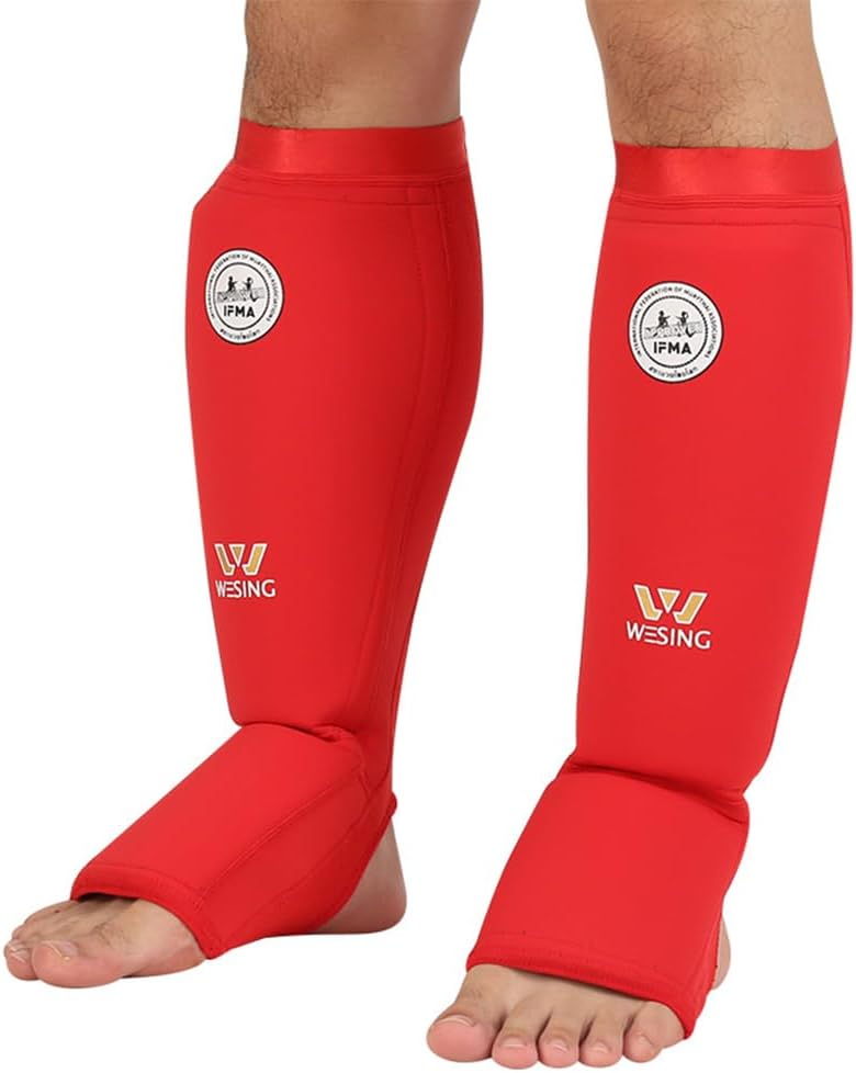 WESING Shin Instep Guards for Muay Thai IFMA Approved