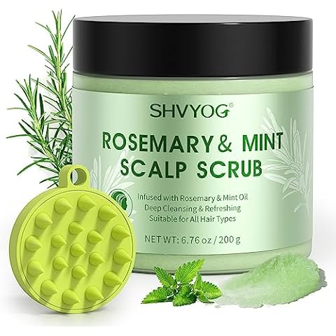 SHVYOG Rosemary Scalp Scrub Cover