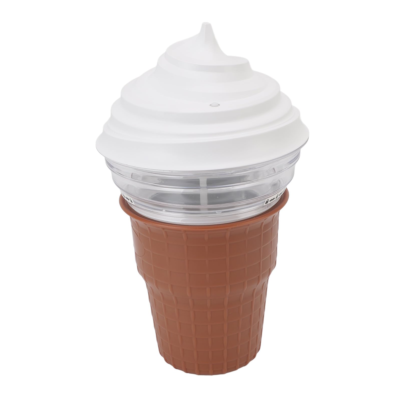 GLOGLOW DIY Maszyna do Lodów, Maszyny do Lodów Maszyna Robienia 5 V Przycisk Sterowania Domowych Mrożony Sorbet Jogurtowy, Kompaktowa Deserów dla Początkujących Użytku Rodzinnego Lody DIY