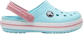 Sandália Crocs Crocband Clog T ICE BLUE/WHITE