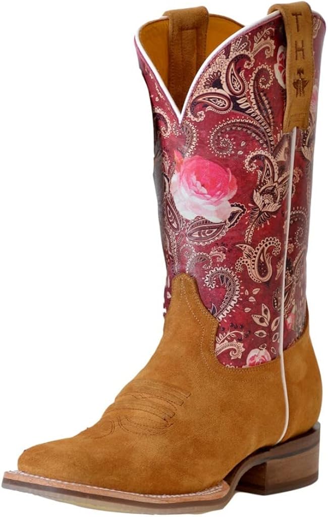 Tin Haul Women's Rodeo Sweetheart Tan 11" Boot