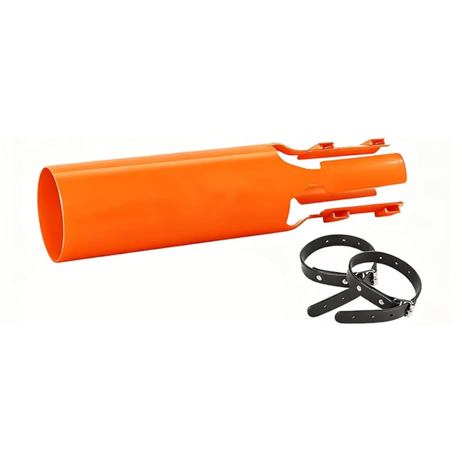 Leaf Blower Air Booster, Air Flow Booster for Blower, Universal Cordless High-Flow Air Booster Attachment, Turbo Nozzle Extension Boosts Speed & Power for Yard, Lawn Cleanup (Orange) โ image 1