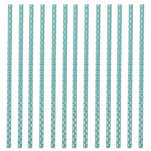 Hemobllo 100 unidades sorbetes desechables biodegradables papel miniatura 1