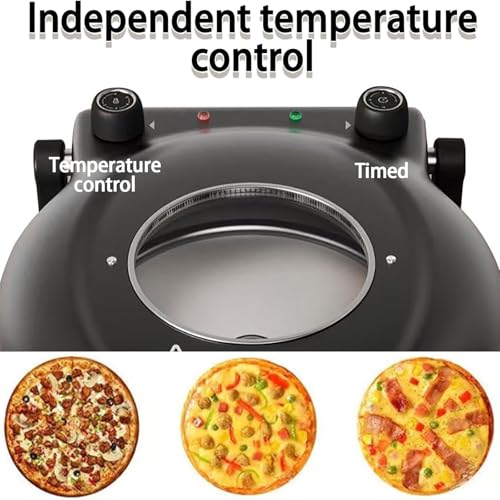 Four à pizza électrique compact de table avec pierre réfractaire - 5