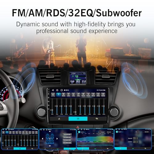 Radio para Toyota Highlander 2008-2013 con Pantalla 10.1" miniatura 6