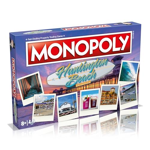 Monopoly Huntington Beach Edition para 2-6 jugadores miniatura 1