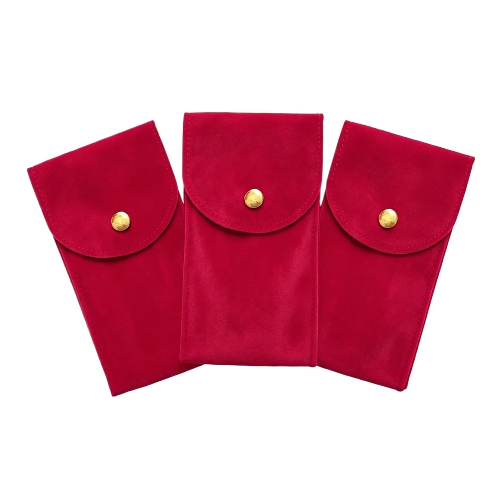 KLdcfhDR 1/3pcs Multi-color Flannelette Watch Travel Pouch