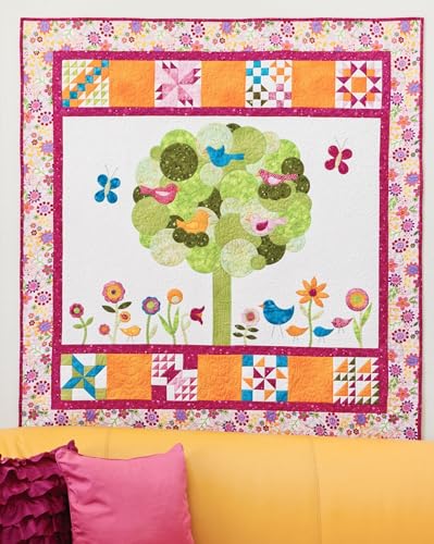AccuQuilt GO! Crazy Petals Accurate Fabric Cutting Die with Multiple Flower Based Designs Shapes and Sizes for Quilt, Pillow, or Table Runner