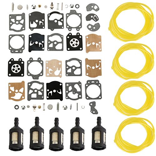 OxoxO Joint de membrane de carburateur ZF-1 pour filtre à carburant ZAMA Homelite 49422 McCulloch 216985 MC-9182-310001 Tecumseh 410264 Walbro K10-WAT K20-WAT...
