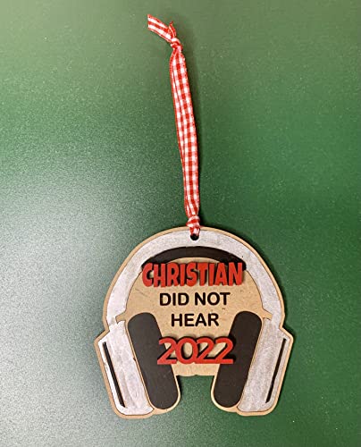 Headphones Ornament/Gamer Ornament/Christmas Personalized / 2022 Ornament/Teenager Ornament/Video Gamer/Gamer Gift/Custom #TOP1
